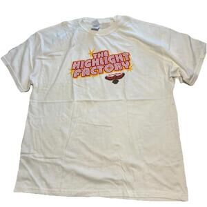 Atlanta Hawks White T-Shirt  The Factory Highlight With Rag